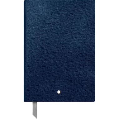 Montblanc-Fino-Material-de-Escritorio-Caderno-de-Apontamentos--146-Indigo-com-linhas