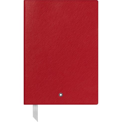 Caderno-de-Apontamentos--146-Montblanc-Fine-Stationery-vermelho-pautado