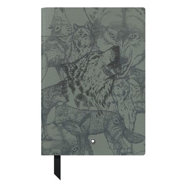 caderno capa preta montblanc