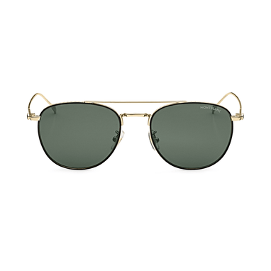 Oculos-de-sol-redondos-com-armacao-na-cor-dourada-em-metal-e-lentes-na-cor-verde-Montblanc-129800_1